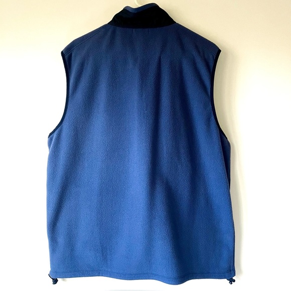 Vineyard Vines Navy Fleece Vest Men's L - Picture 3 of 5